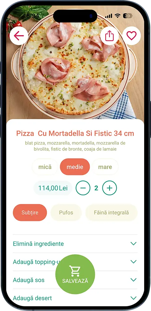 Aplicație comenzi restaurant